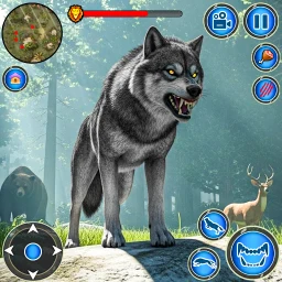 Ícone de Wolf Simulator 3D: RPG Games