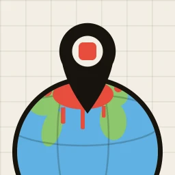 Ícone de Paint the World — GPS Map Art